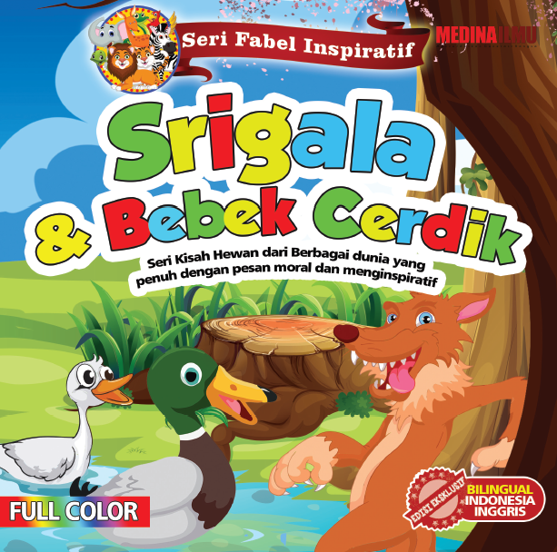 Seri Fabel Inspiratif Serigala & Bebek Cerdik